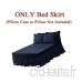 P Prettyia Jupe de lit Cache-Sommier en Polyester Style Enveloppant Élastique Volantée pour Maison - 200x220cm - B07QZGTYYM